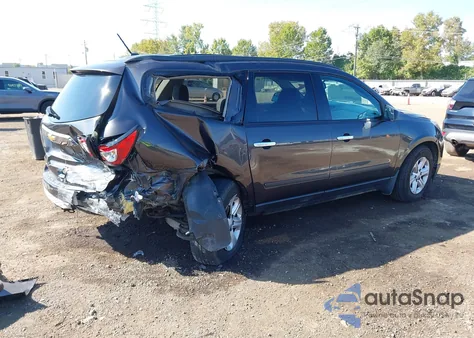 2014 Chevrolet Traverse Ls из США, поврежденный, VIN 1GNKRFKD8EJ200098